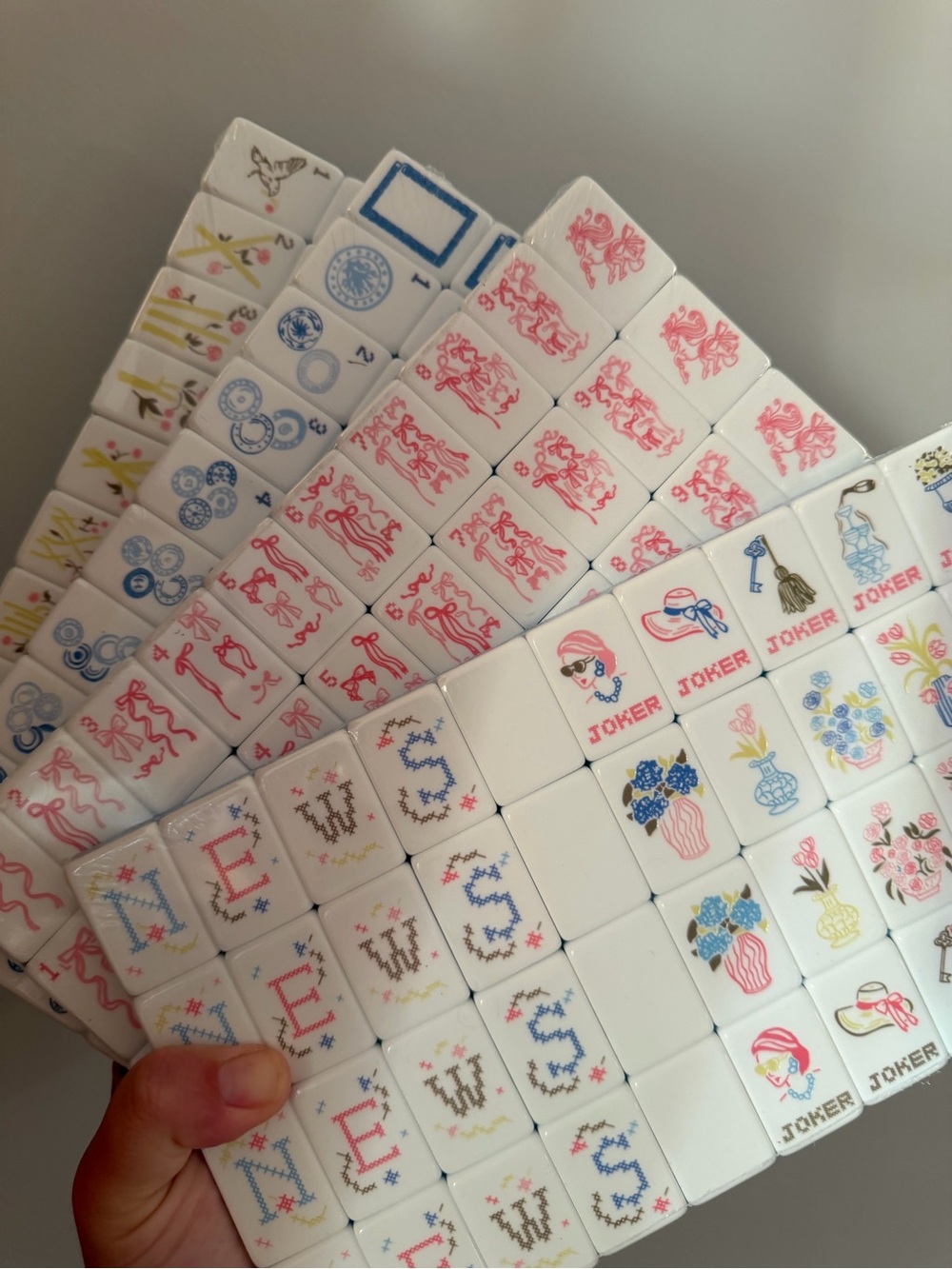 Mahjong Tiles - Miss Darling